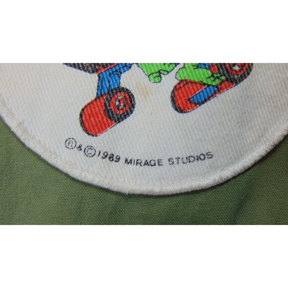 VTG 89 TMNT Jumpsuit Costume Mirage Studio Green 7/8 Teenage Mutant Ninja Turtle - Picture 6 of 12